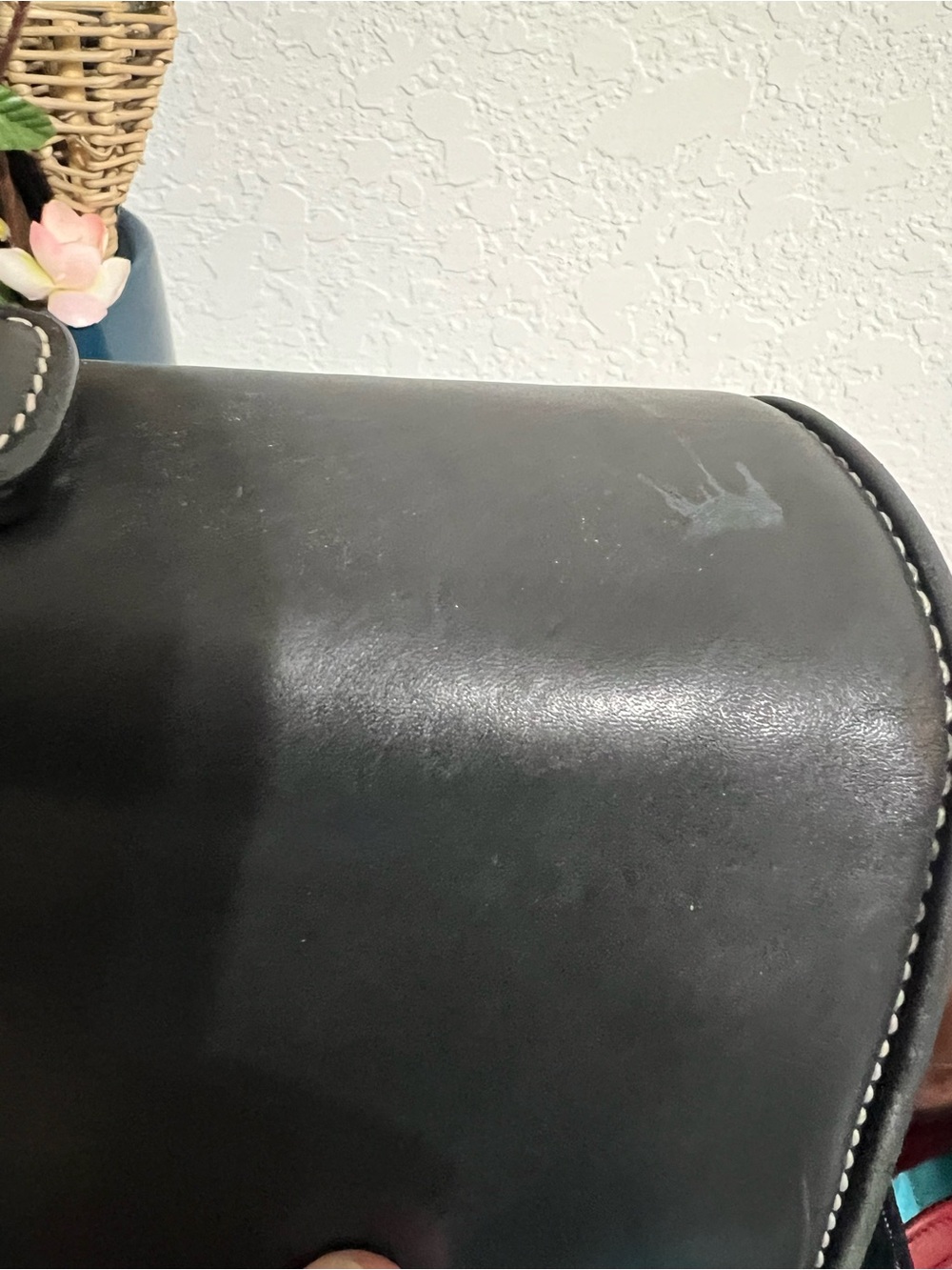 Vintage Coach Y2K Black Leather Top-Handle Messenger Bag - Laptop bag - Picture 13 of 13